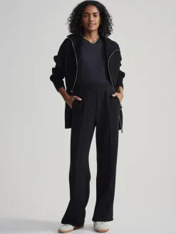 Wide Leg Pant 28" Black
