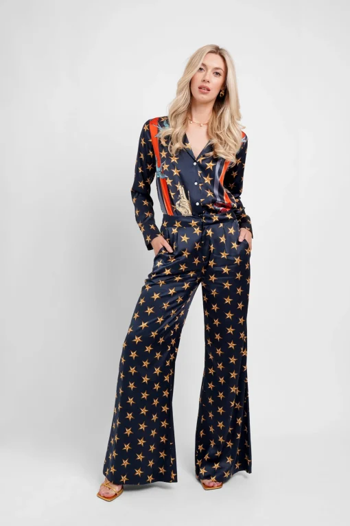 Wide Leg Trousers Sailors Dreams