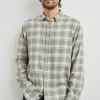 Wyatt Shirt Charcoal Desert Melange