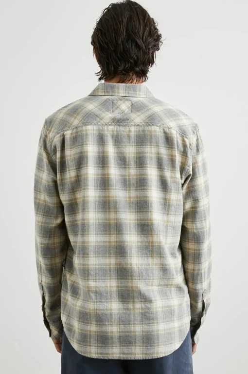 Wyatt Shirt Charcoal Desert Melange