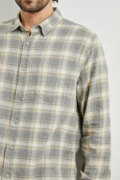 Wyatt Shirt Charcoal Desert Melange