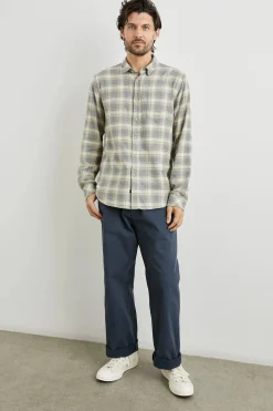 Wyatt Shirt Charcoal Desert Melange