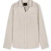 Wyatt Shirt Tahini Etch