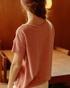 Zay Terry Jersey Tee Blush